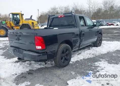 2019 Ram 1500 Classic Express 4X4 6'4 Box from USA, damaged, VIN 1C6RR7FG9KS534154